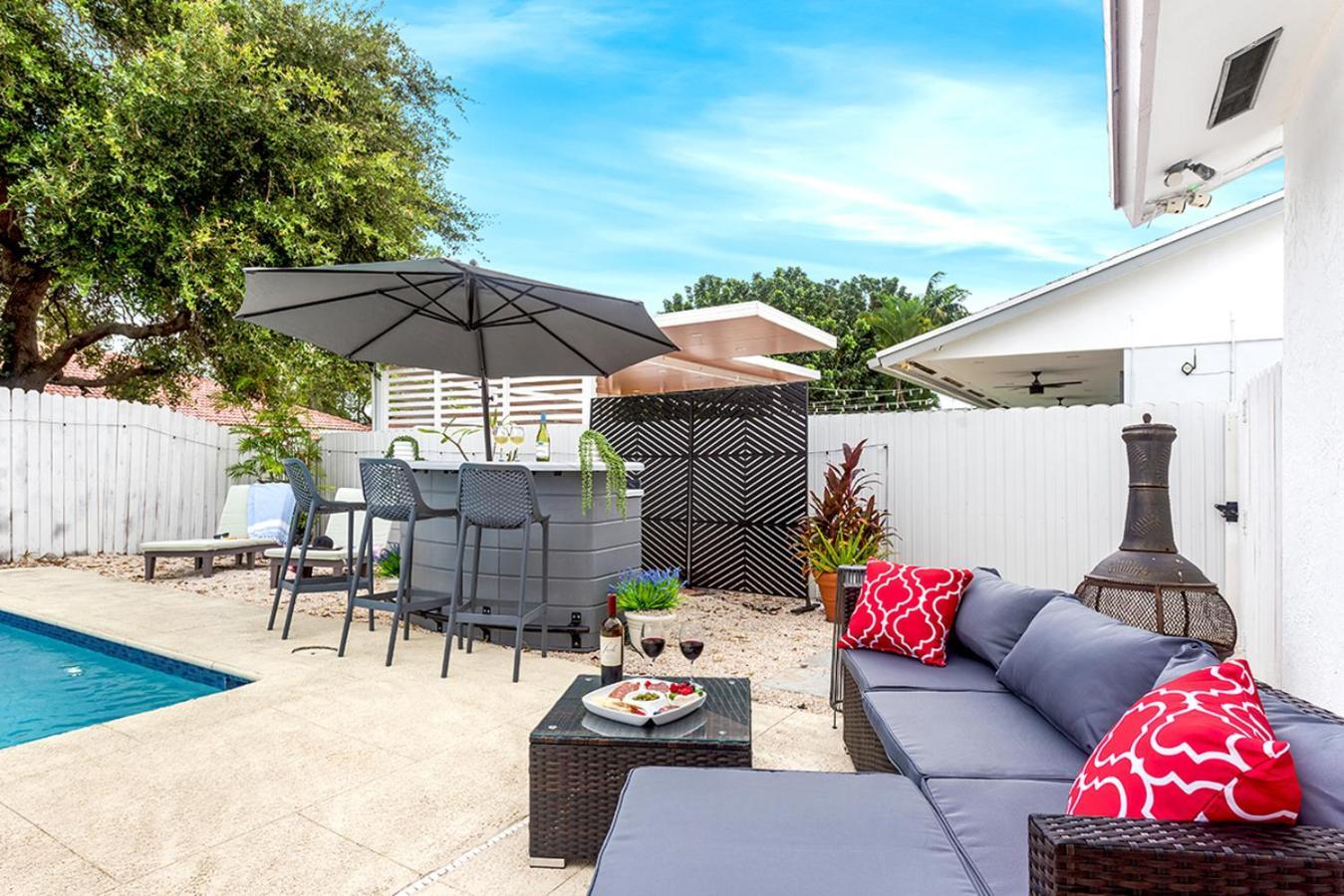 Bright Villa, Heated Pool, 2 Kings, By Everglades, Biscayne & Keys Homestead Exterior photo