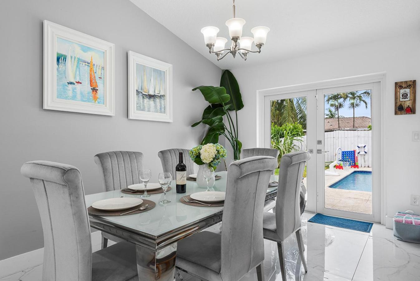 Bright Villa, Heated Pool, 2 Kings, By Everglades, Biscayne & Keys Homestead Exterior photo