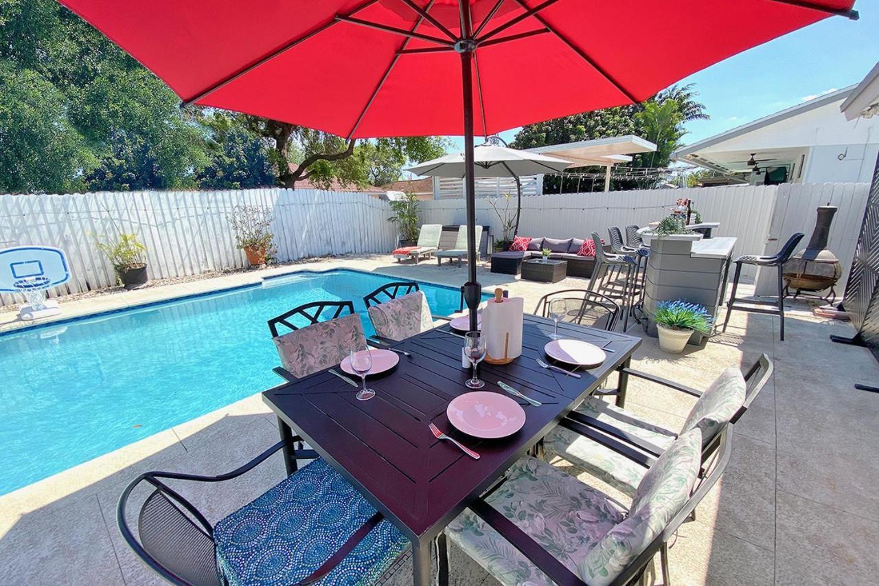 Bright Villa, Heated Pool, 2 Kings, By Everglades, Biscayne & Keys Homestead Exterior photo